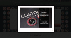Desktop Screenshot of custompok.com
